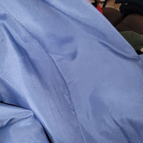 JJ'S House A-line V-Neck Asymmetrical Chiffon Bridesmaid Dress Size 8 - Picture 8 of 10